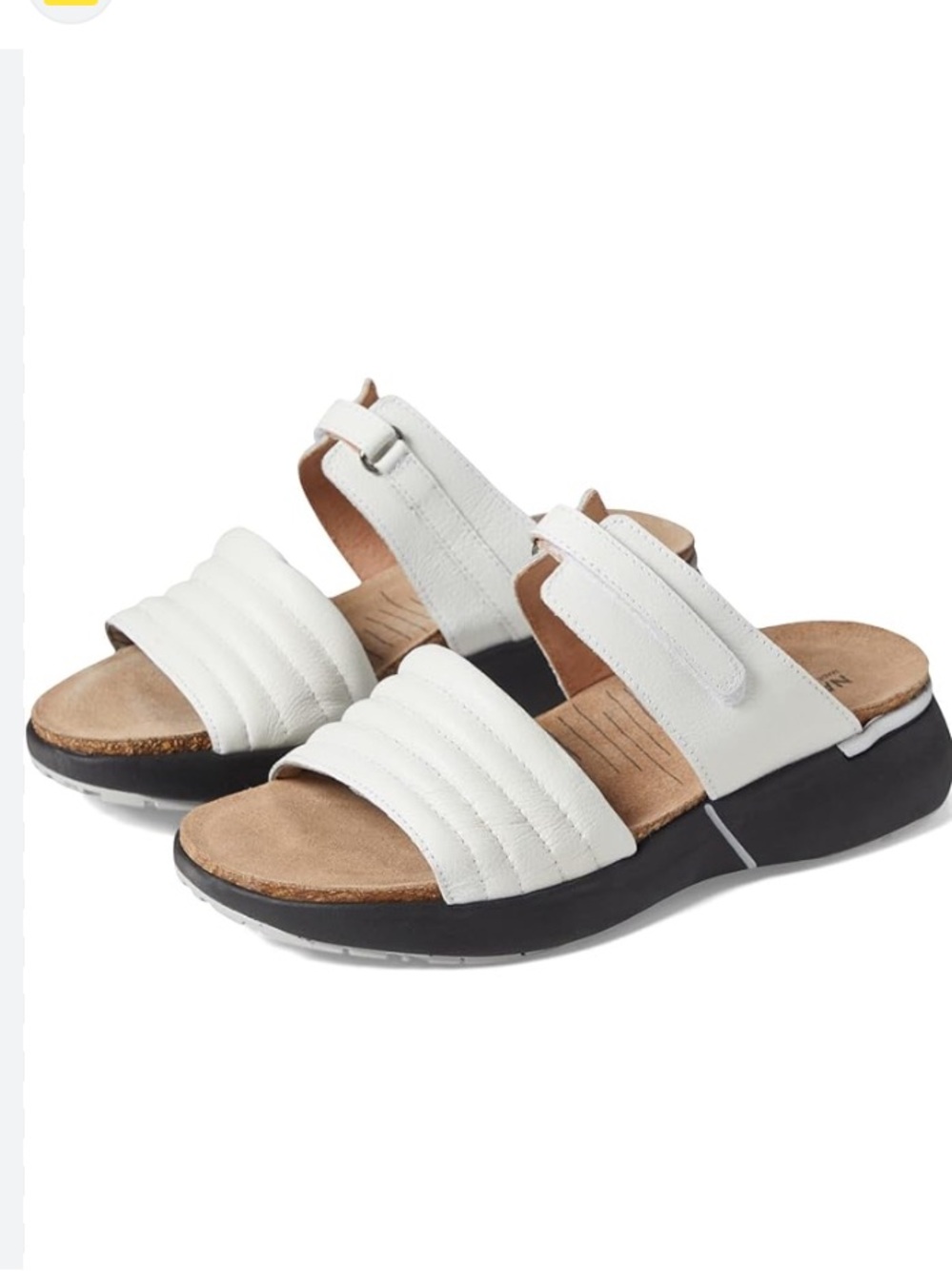 Like new NAOT VESTA White Sandals